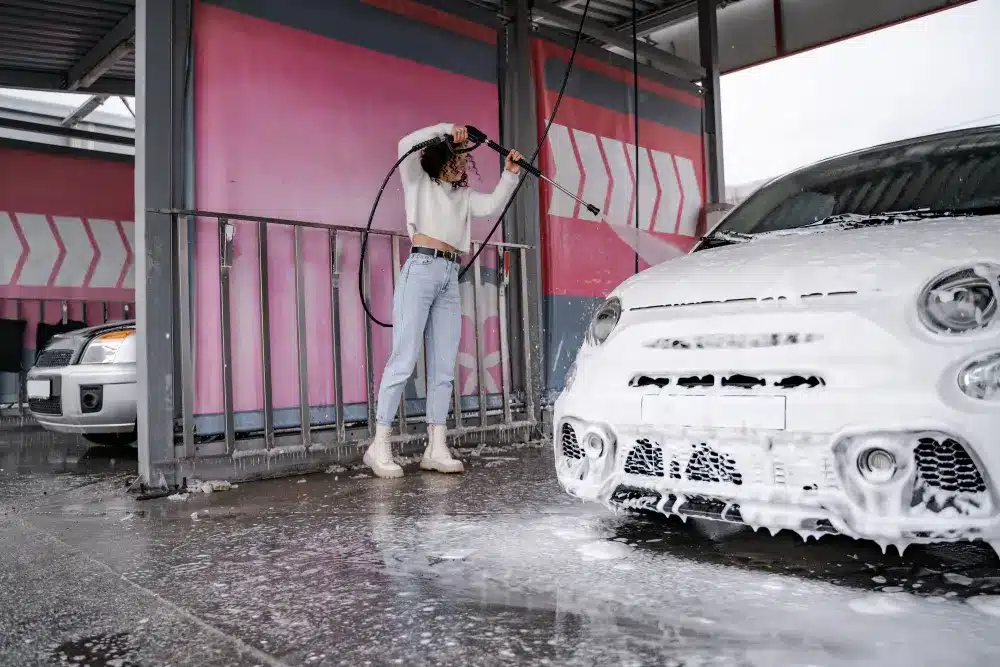 Station de lavage automobile