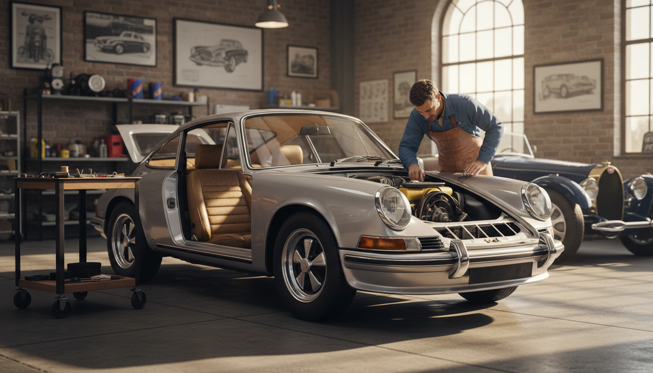 découvrez aurélien letheux, le mécanicien expert de wheeler dealer france, qui redonne vie aux voitures classiques avec passion et savoir-faire.