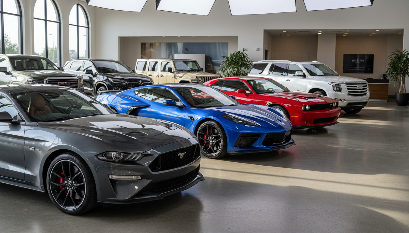 découvrez notre liste complète des marques de voitures américaines, des plus emblématiques aux plus récentes, pour tout savoir sur l'industrie automobile des états-unis.