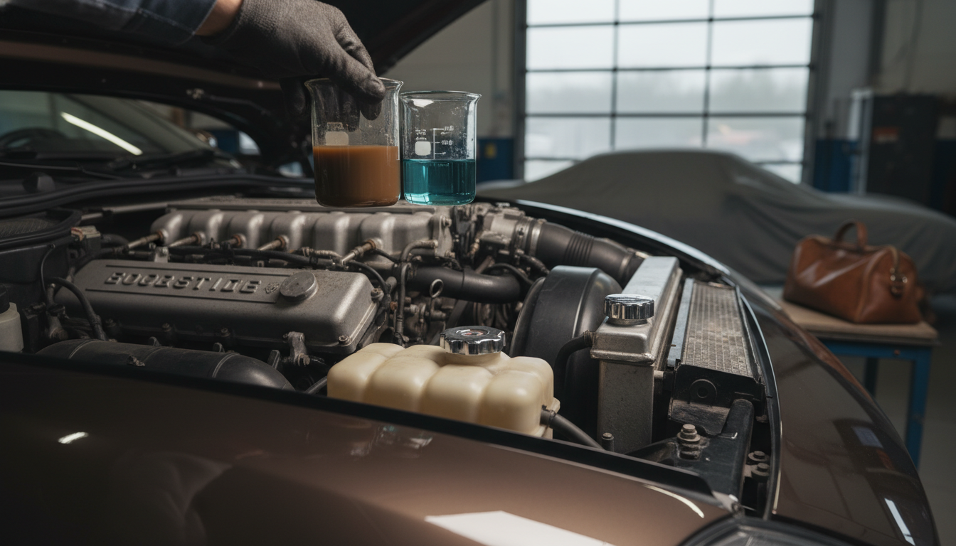 découvrez les causes du liquide de refroidissement marron et apprenez les solutions efficaces pour protéger et entretenir votre moteur durablement.