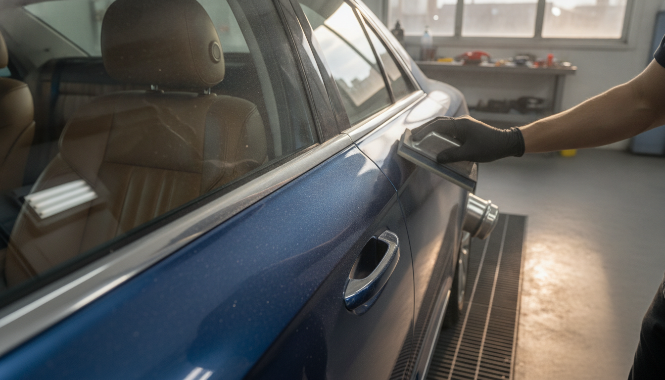 découvrez pourquoi il est important de poncer la peinture avant de vernir une carrosserie pour assurer une finition lisse et durable.